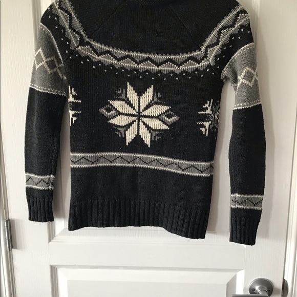 Womens Blue Notes Zip up Sweater - Picture 2 of 4